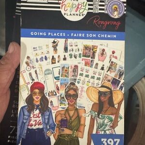 The Happy Planner Going Places Sticker Book